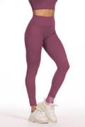 Miniatyrbild 1 av 8: Leggings med hög midja Burgundy