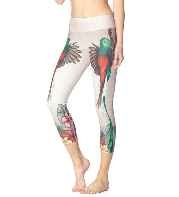 Loving Bird Yoga Capri Leggings