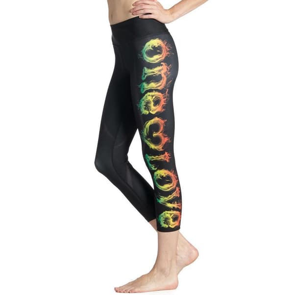 One Love Yoga Capri Leggings Svart XL