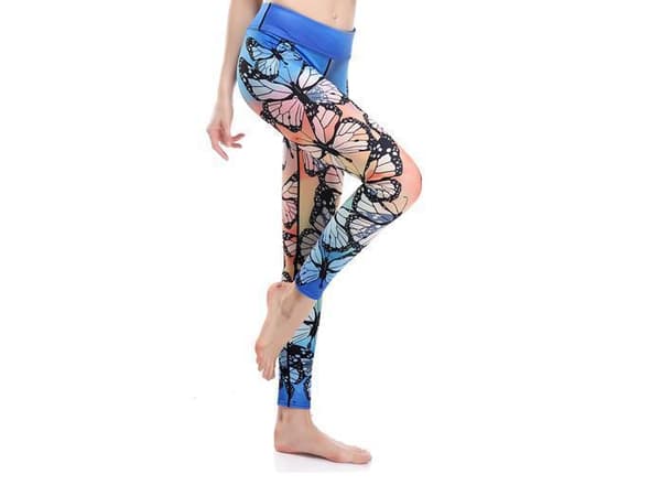 Graceful Butterfly Yoga Leggings