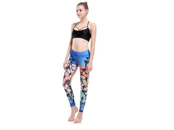 Graceful Butterfly Yoga Leggings