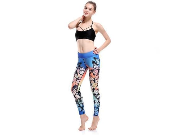 Graceful Butterfly Yoga Leggings