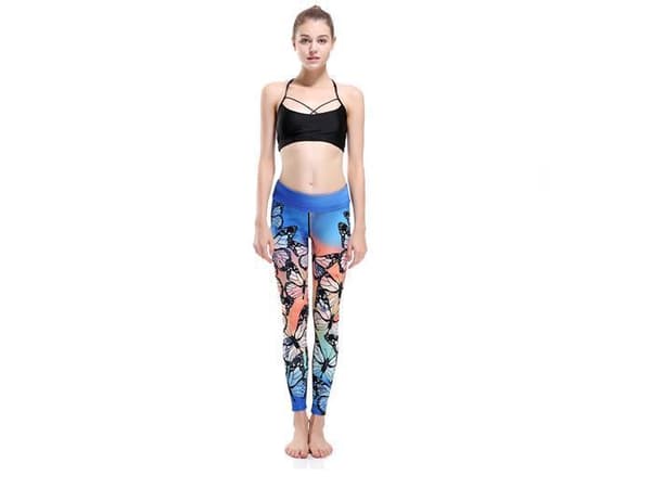 Graceful Butterfly Yoga Leggings