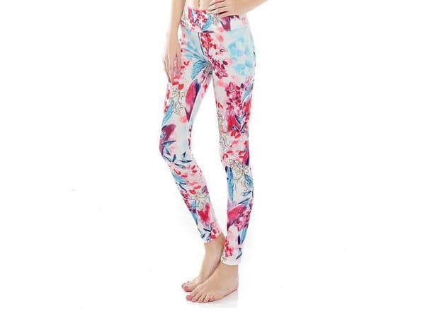 Cherry Blossom Yoga Leggings