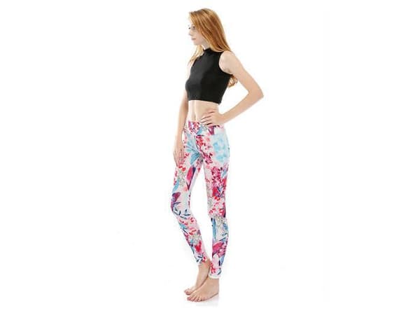 Cherry Blossom Yoga Leggings