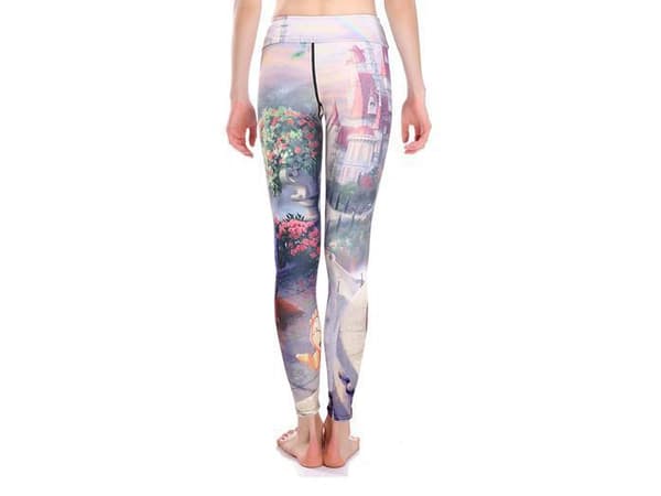 Skönheten och Odjuret Leggings