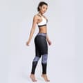 Miniatyrbild 7 av 10: Svarta Yoga Leggings Med Mönster