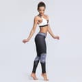 Miniatyrbild 8 av 10: Svarta Yoga Leggings Med Mönster