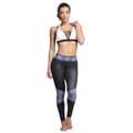 Miniatyrbild 2 av 10: Svarta Yoga Leggings Med Mönster