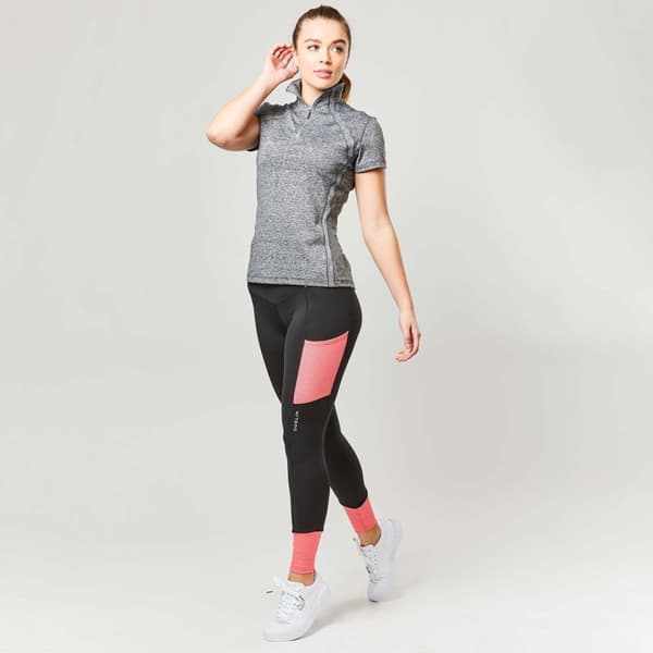 Dublin Womens/Ladies Power Performance Colour Block Horse Riding Tights