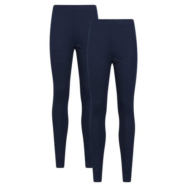 Mountain Warehouse Womens/Ladies Talus Thermal Base Layer Leggings (Pack of 2)