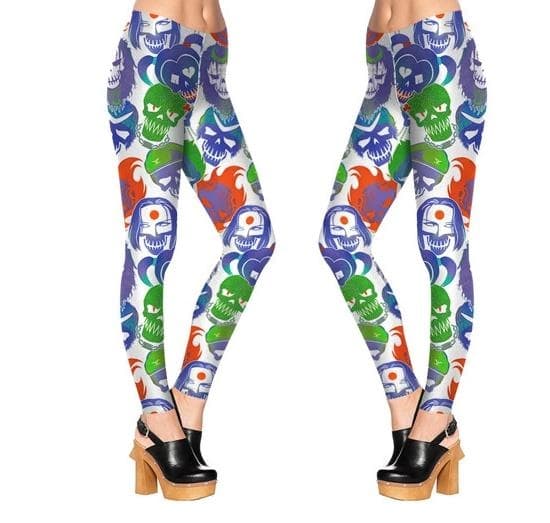 Dödskalle Tattoo Squad Up Leggings