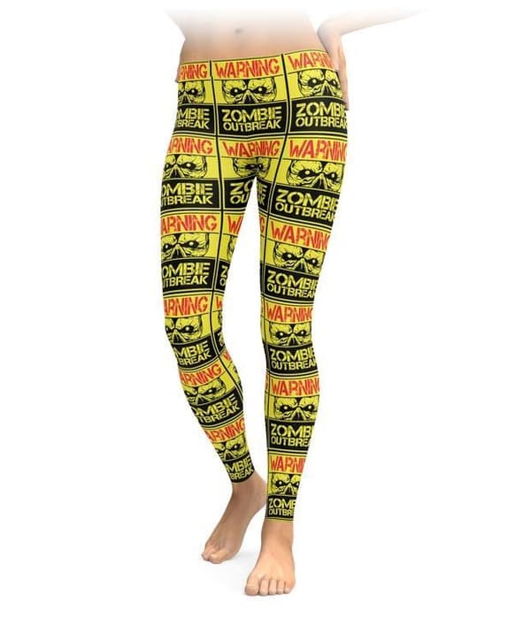 Varning  Zombie Outbreak Leggings
