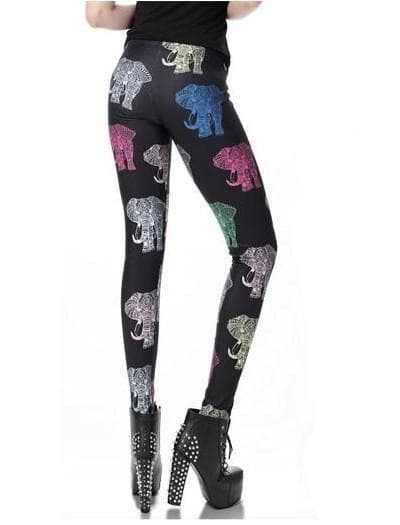 Tribal Elephant Leggings