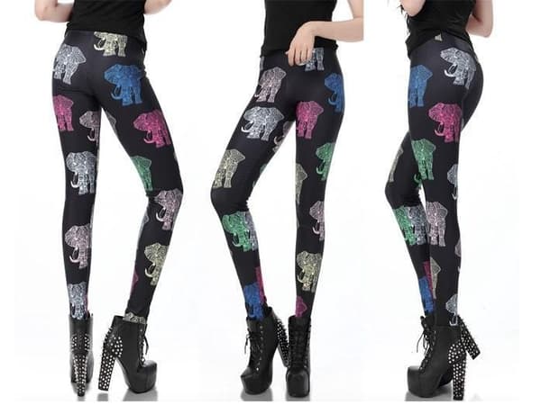 Tribal Elephant Leggings