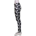 Miniatyrbild 3 av 4: Svarta Leggings med Vita Spöken
