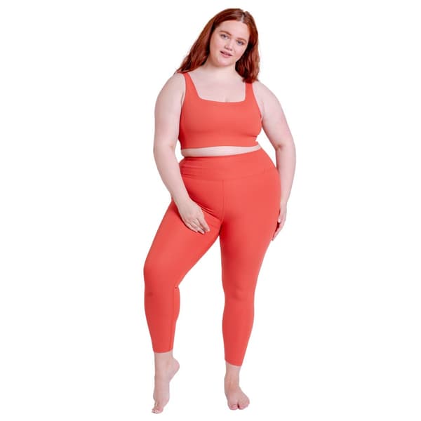 Girlfriend Collective Womens/Ladies Ribbed High Rise 7/8 Leggings