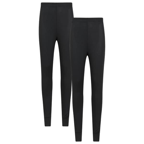 Mountain Warehouse Womens/Ladies Keep The Heat Isotherm Leggings (Pack of 2)