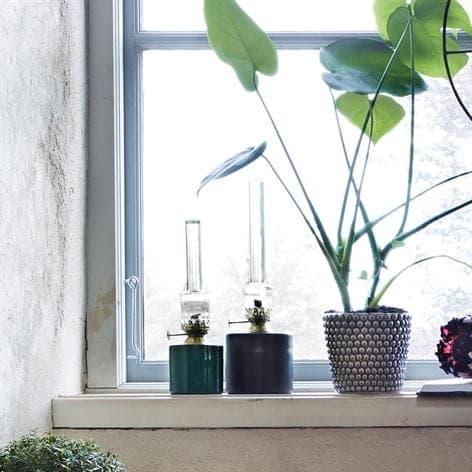 Fotogenlampa Rak Svart Stor
