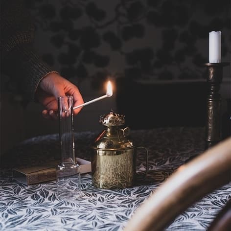 Kerosene Lamp Linné Brass Small