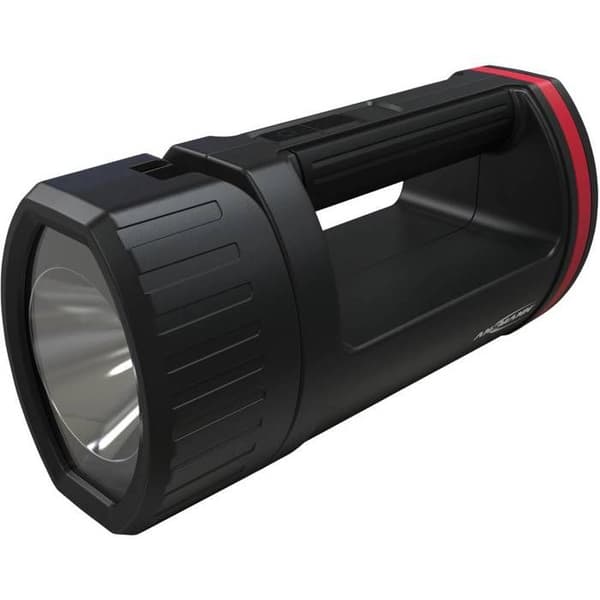 Bärbar LED-projektor - ANSMANN - HS5R - Laddningsbar - Utomhusbruk - Svart färg Svart