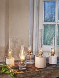 Pikkukuva 3 / 4: Kerosene Lamp Straight Beige Large