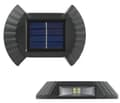 Miniatyrbild 1 av 6: Solcellslampa för mark & väggmontering, 8LED, IP67 vädertålig, 4-pack