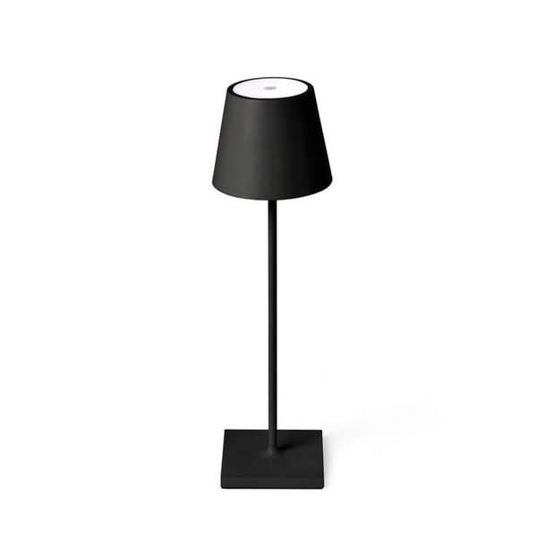 Svart trädgårdslampa - FARO - Toc - Integrerad LED - Utomhus - Metall Svart