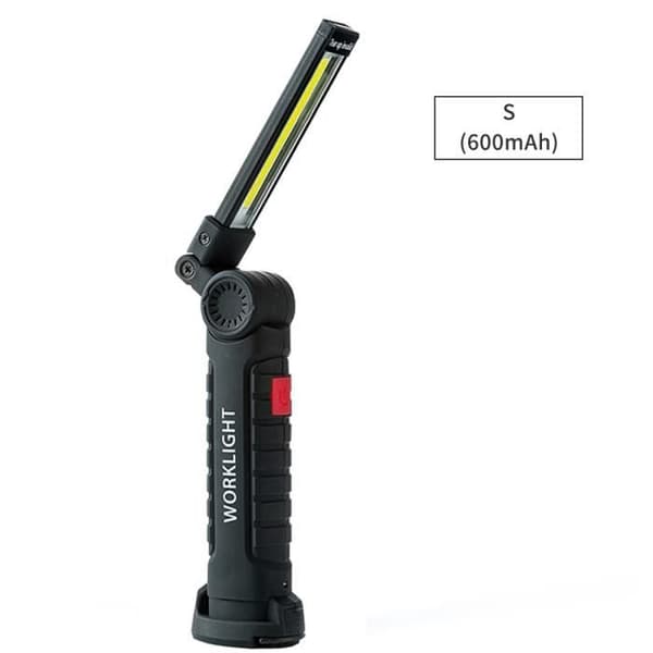 Arbetsljus COB LED Arbetsljus USB Uppladdningsbar roterande hopfällbar ficklampa 5-läges bärbar ficklampa F710