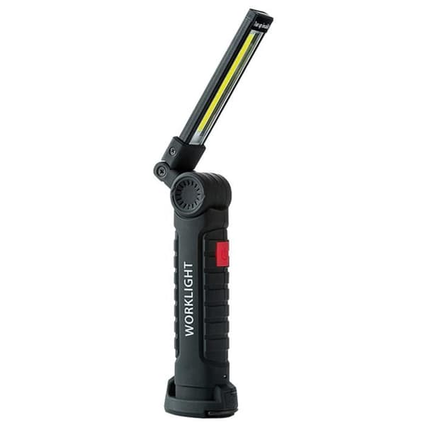 Arbetsljus COB LED Arbetsljus USB Uppladdningsbar roterande hopfällbar ficklampa 5-läges bärbar ficklampa F710