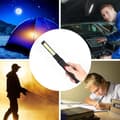 Miniatyrbild 1 av 4: Bärbar LED USB Uppladdningsbar arbetslampa med magnetisk hållare HB033 #118