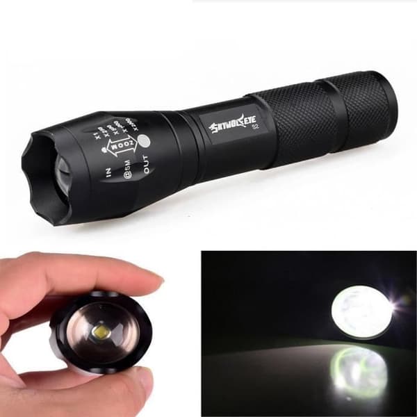 3500 Lumen 5 lägen CREE XM-L T6 LED-ficklampa Kraftfull ficklampa 18650 lampa