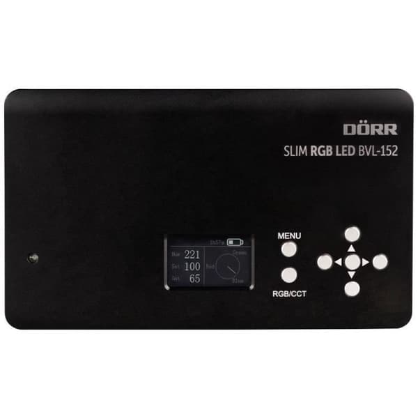 DÖRR BVL-152 LED videoljus Antal lysdioder=152