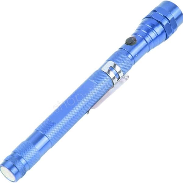Teleskopisk Magnetisk Flexibel Ficklampa 17 till 55 cm med 3 LED och Justerbar Intensitet
