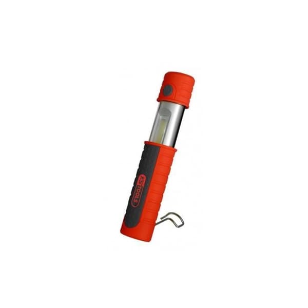 KS TOOLS Uppladdningsbar skjutbar handlampa - 200 lumen - 150.4312