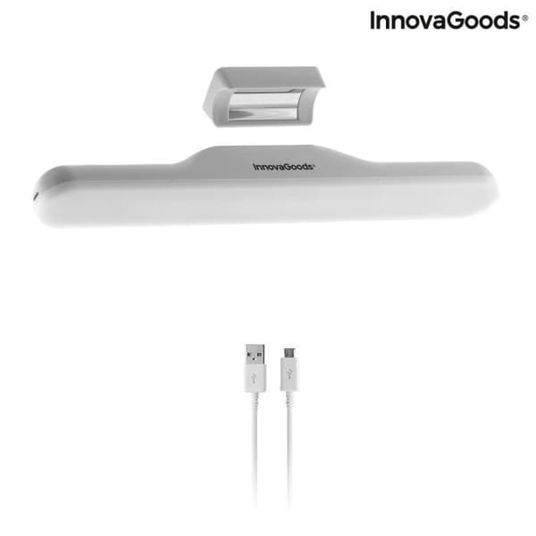 InnovaGoods 2-i-1 uppladdningsbar magnetisk LED-lampa Lamal
