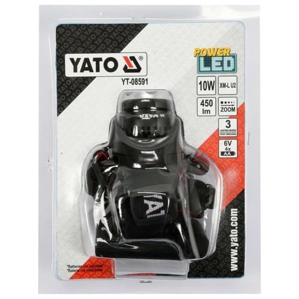 YATO Cree XM-L2 10W pannlampa