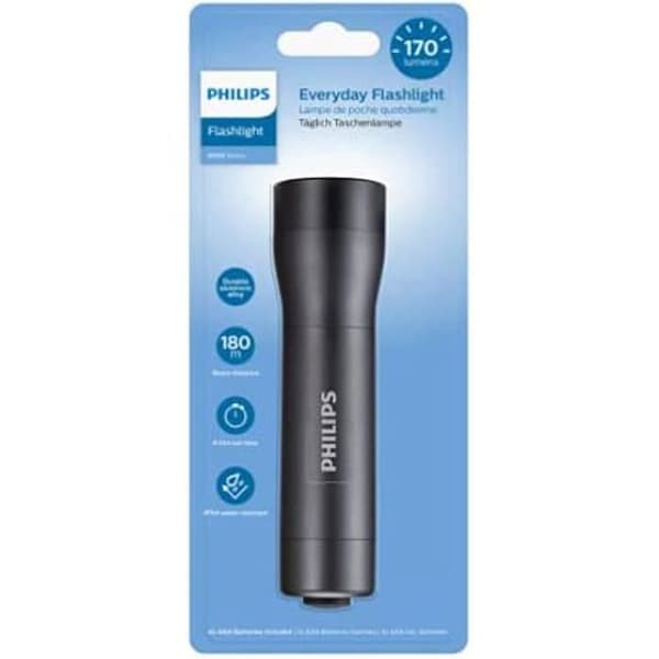 LED ficklampa - PHILIPS - SFL4001T/10 - 170 lumen - Vattentålig IPX4 - 12 timmars drifttid
