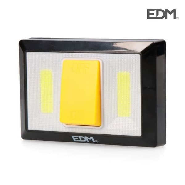 Ficklampa - GREENICE - E3-36440 - 2 LED 200 Lumen - Magnetisk bas - Lim - 4XAAa (batterier ingår)