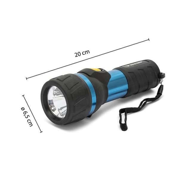 Ficklampa - VELAMP - IMPULS - LED 3W - Utomhus - Batterier