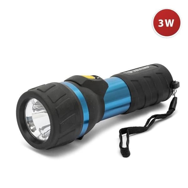 Ficklampa - VELAMP - IMPULS - LED 3W - Utomhus - Batterier