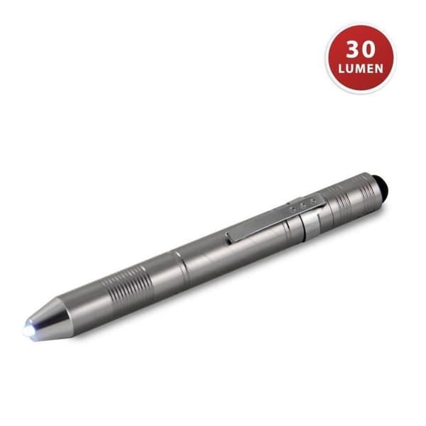 Ljuspenna - VELAMP - 0,5W LED - Aluminium - 8 m ljusräckvidd - 8 lägen
