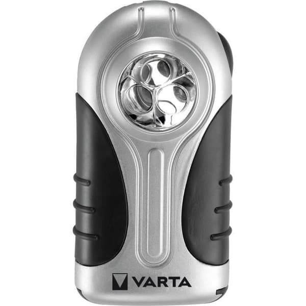 Silver Light led ficklampa + 3 AAA batterier