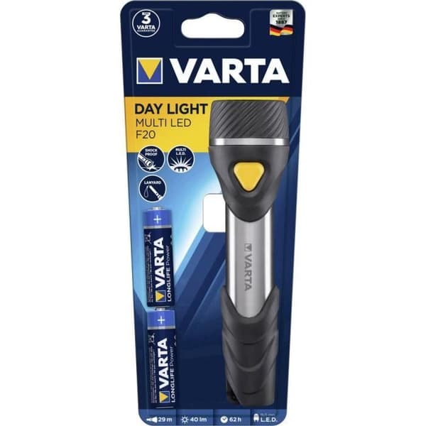 VARTA - Day Light Torch 9 LEDs 2 X LR06