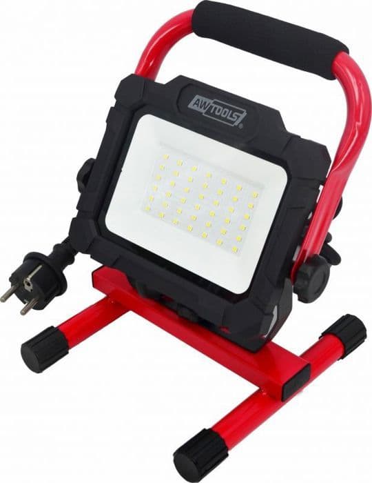Elektrisk lampa - ficklampa - AWtools bärbar lampa - AW17911 - BÄRBAR SMD LED REFLEKTOR 30W BAS TYP H