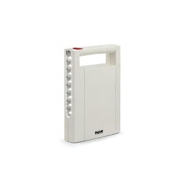Bärbar LED-nödlampa - Beghelli - 3310 - Uppladdningsbar - Inomhus - 8 lampor Vit