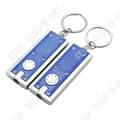 Miniatyrbild 2 av 4: TD® 2 st Bärbar LED Ficklampa Mini Bright Ficklampa Vattentät Torch Keychain Lamp