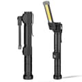 Miniatyrbild 1 av 4: Bärbar LED-arbetslampa - TD - Aluminiumlegering - Svart - Batteri 3xAA