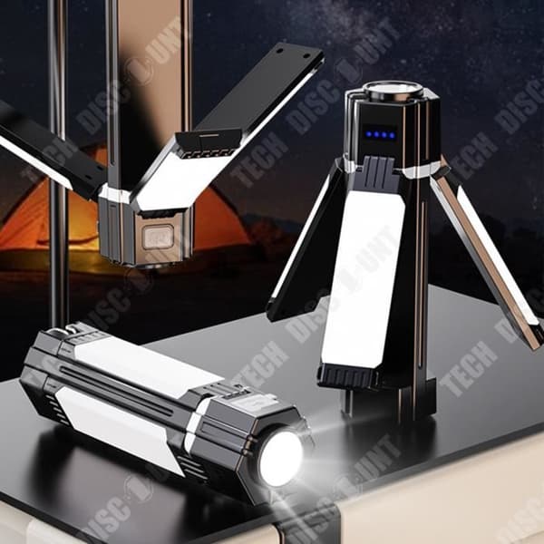 TD® Multifunktions ficklampa transformatorer USB-laddning nödladdning skatt ljuskrona stall lampa campi lampa
