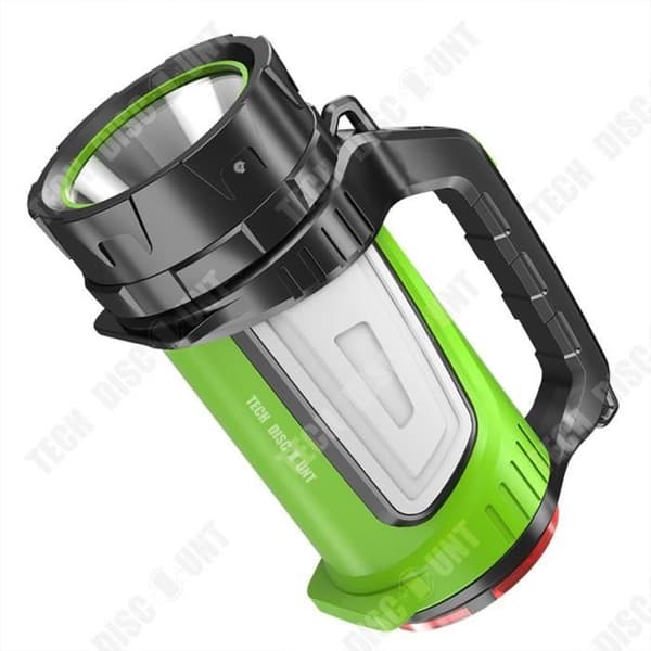 TD® ficklampa starkt ljus laddar multifunktion utomhus ultraljus bärbar sökarlampa nödbelysning i hemmet
